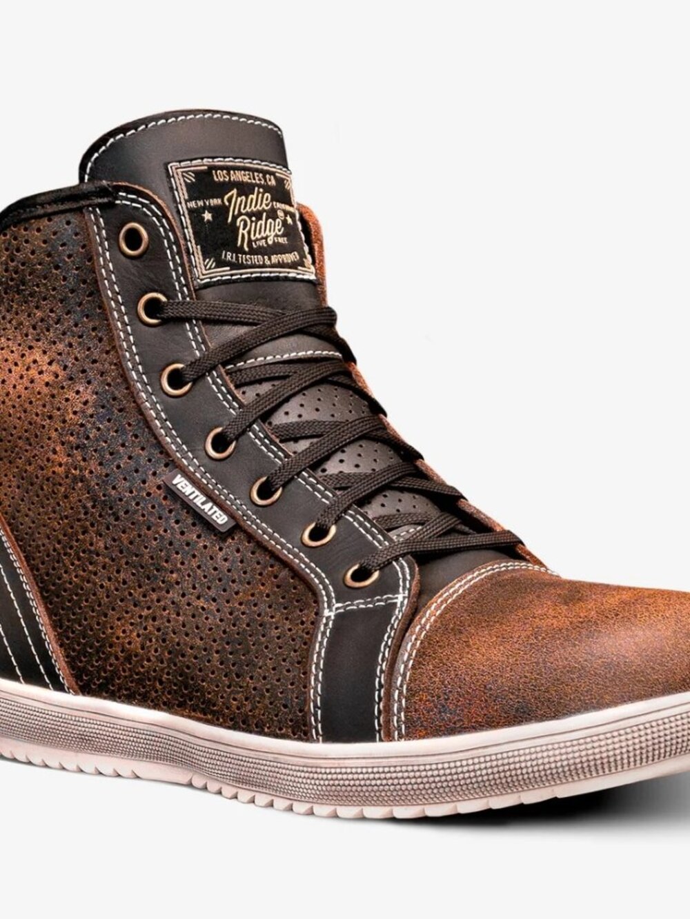 Leather Motorcycle Boots - The Armstrong